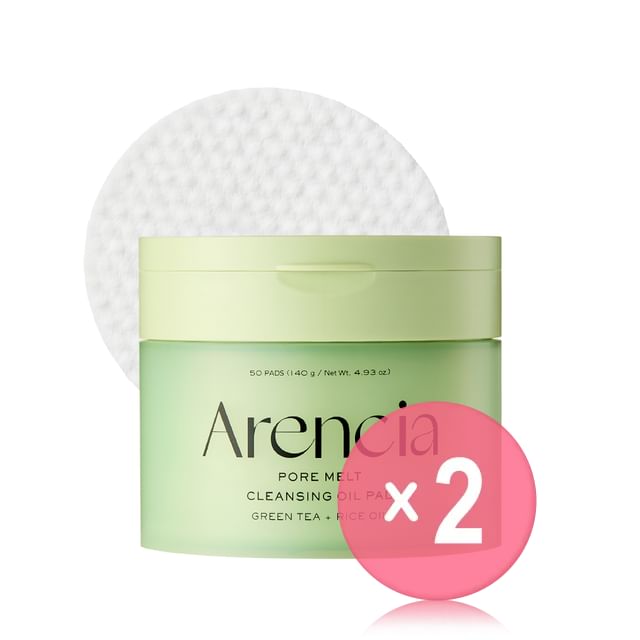 Arencia-Pore Melt Cleansing Oil Pad 2pcs Bundle Set - Reinigungsölpads Doppelpack
