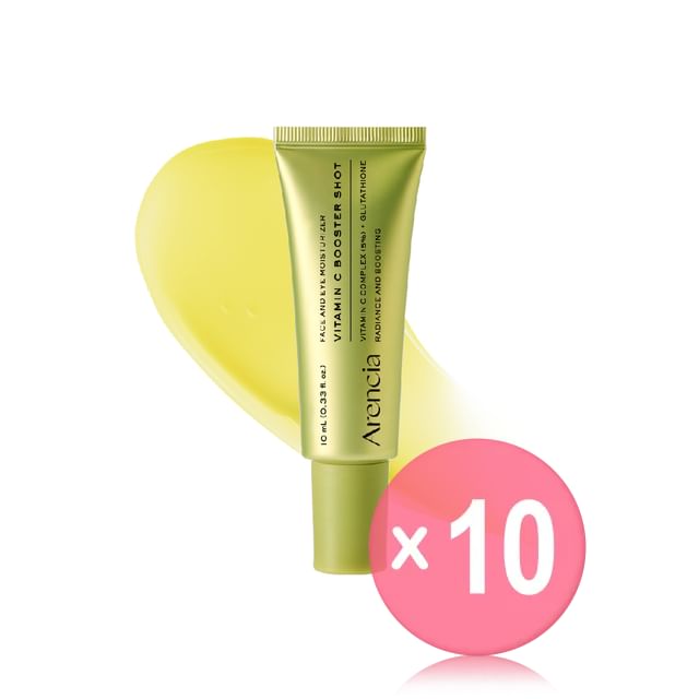 Arencia-Kit com 10 Unidades de Essência Iluminadora Vitamina C Booster Shot - Versões Mini-10 Ml X 10 Unid