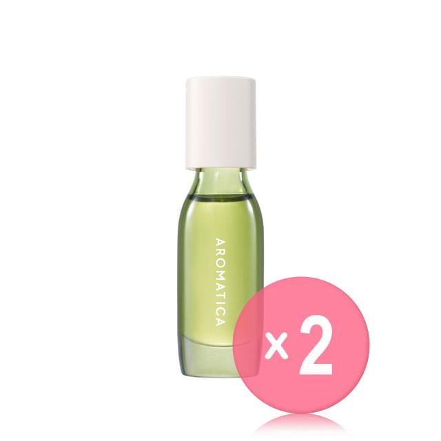 AROMATICA-Aromatherapy Roll On Clear Focus 2pcs Bundle Set