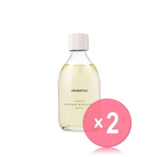 AROMATICA-Awakening Body Oil Peppermint Eucalyptus 2pcs Bundle Set