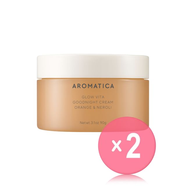 AROMATICA-Glow Vita Goodnight Cream Orange Neroli 2pcs Bundle Set
