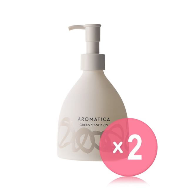 AROMATICA-Green Mandarin Hand Wash 2pcs Bundle Set