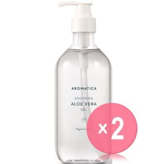 AROMATICA-Organic Aloe Vera Gel 2pcs Bundle Set