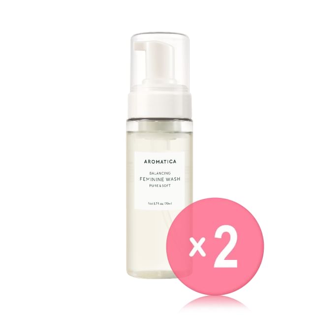 AROMATICA-Pure Soft Feminine Wash 2pcs Bundle Set