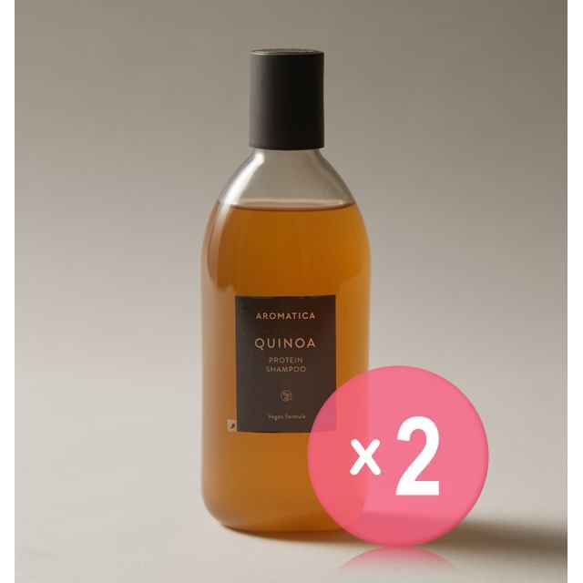 AROMATICA-Quinoa Protein Shampoo 2pcs Bundle Set