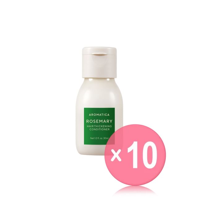 AROMATICA-Rosemary Hair Thickening Conditioner 30ml 10pcs Bundle Set