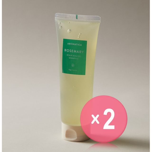 AROMATICA-Rosemary Scalp Scaling Shampoo 2pcs Bundle Set