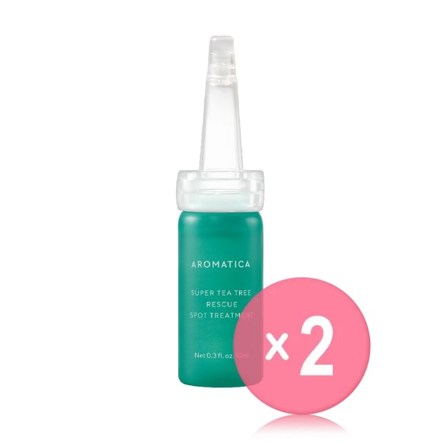 AROMATICA-Super Tea Tree Rescue Spot Treatment 2pcs Bundle Set
