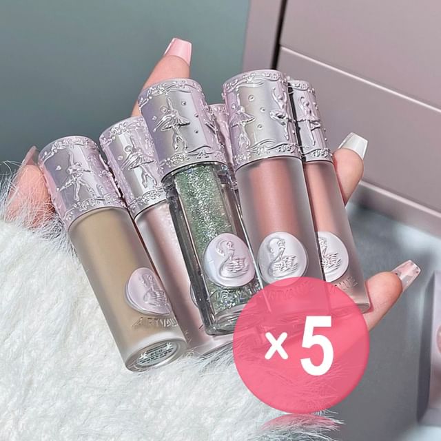 Art Value-Balletism Liquid Eyeshadow - 6 Colors 5pcs Bundle Set