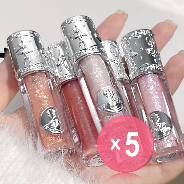 Art Value-Balletism Shimmer Liquid Eyeshadow - 5 Colors 5pcs Bundle Set
