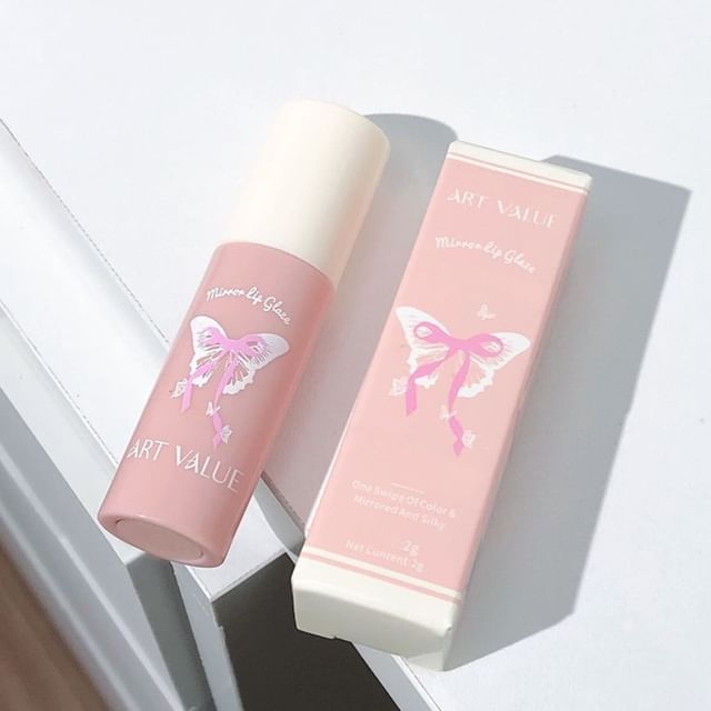 Art Value - Butterfly Pact Series Mirror Lip Gloss - 6 Colors