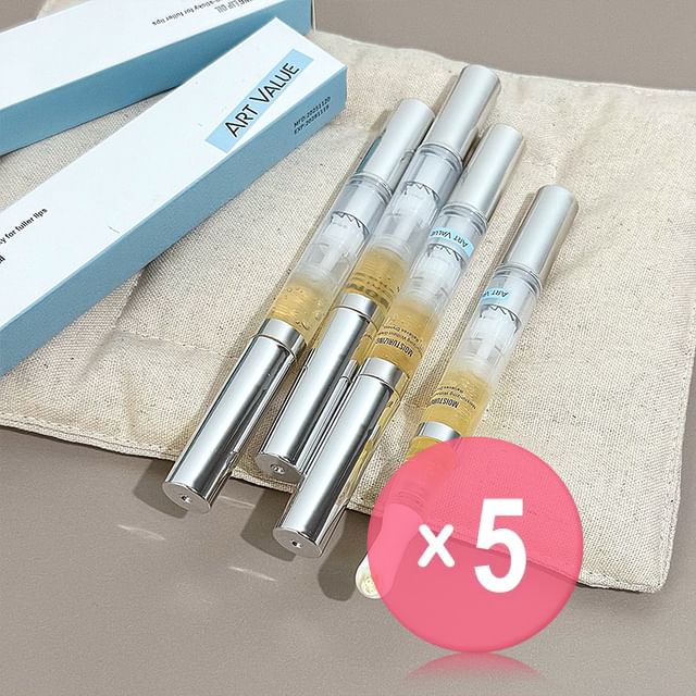 Art Value-Moisturizing Lip Oil 5pcs Bundle Set