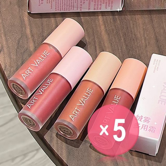Art Value-Velvety Mist Multi-purpose Cream - 4 Colors 5pcs Bundle Set