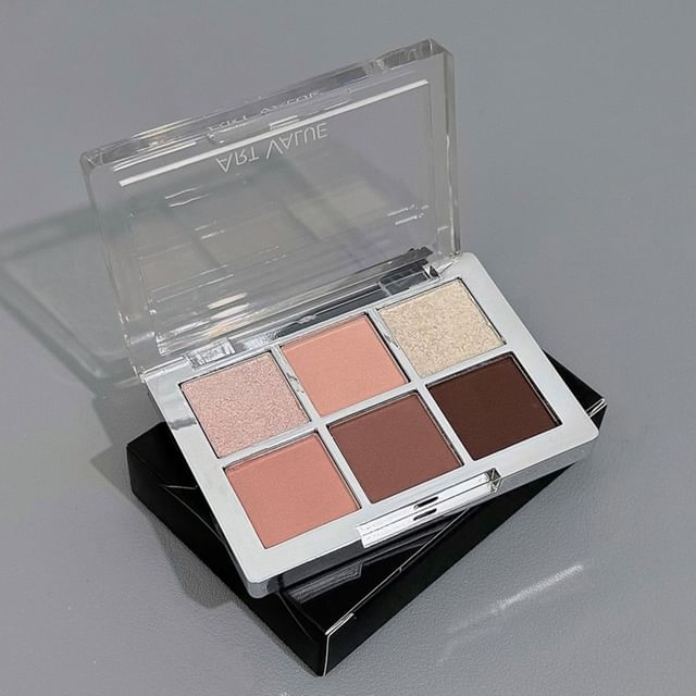 Art Value-White Tea Silver Eyeshadow Palette - 3 Types