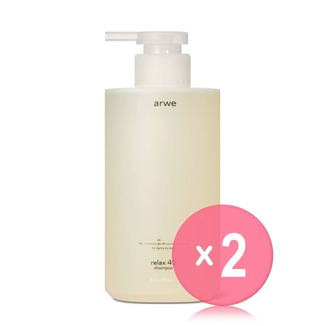 arwe-Relax 45 Shampoo 2pcs Bundle Set