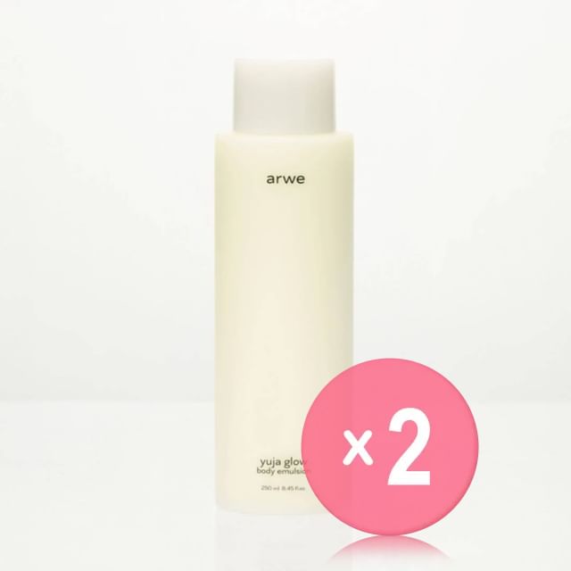 arwe-Yuja Glow Body Emulsion 2pcs Bundle Set