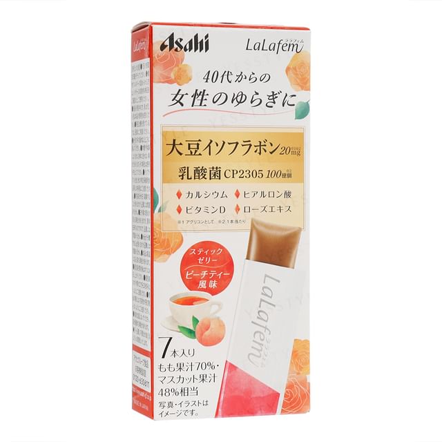 Asahi-Lalafem Jelly Peach Tea
