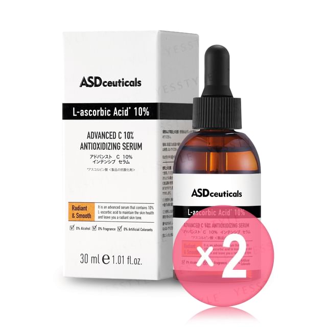 ASD Ceuticals-Advanced C 10 Antioxidizing Serum 2pcs Bundle Set