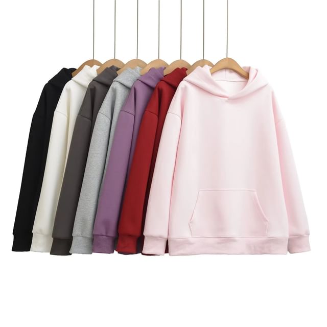 Asiris-Plain Oversized Hoodie
