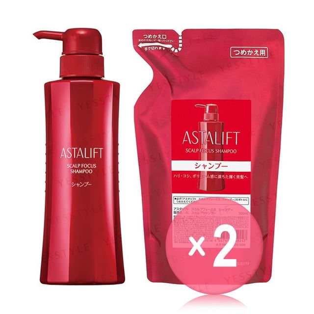 ASTALIFT-Scalp Focus Shampoo 2pcs Bundle Set