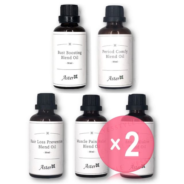 Aster Aroma-Blend Oil 2pcs Bundle Set