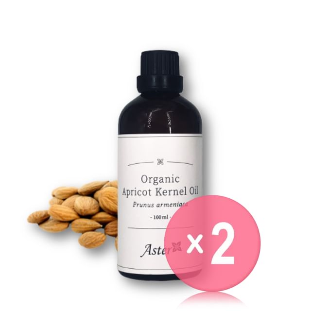 Aster Aroma-Organic Apricot Kernel Oil 2pcs Bundle Set