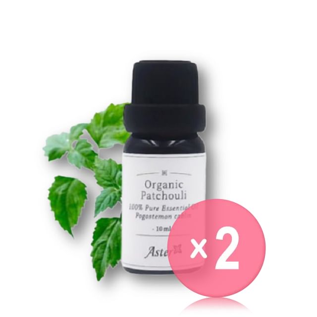 Aster Aroma-Organic Patchouli Essential Oil 2pcs Bundle Set