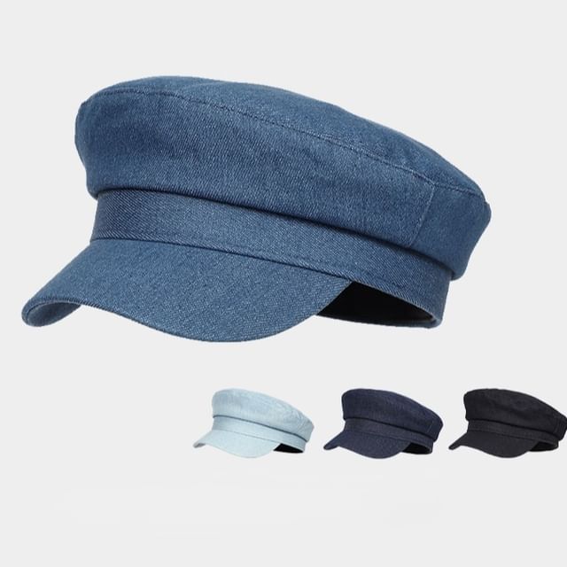 atenios-Denim Military Cap