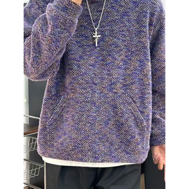 Ateso-Melange Pocket Hoodie