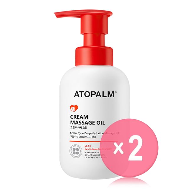 ATOPALM-Cream Massage Oil 2pcs Bundle Set