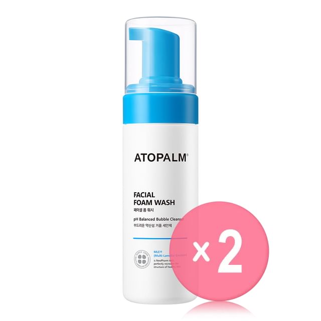 ATOPALM-Facial Foam Wash 2pcs Bundle Set