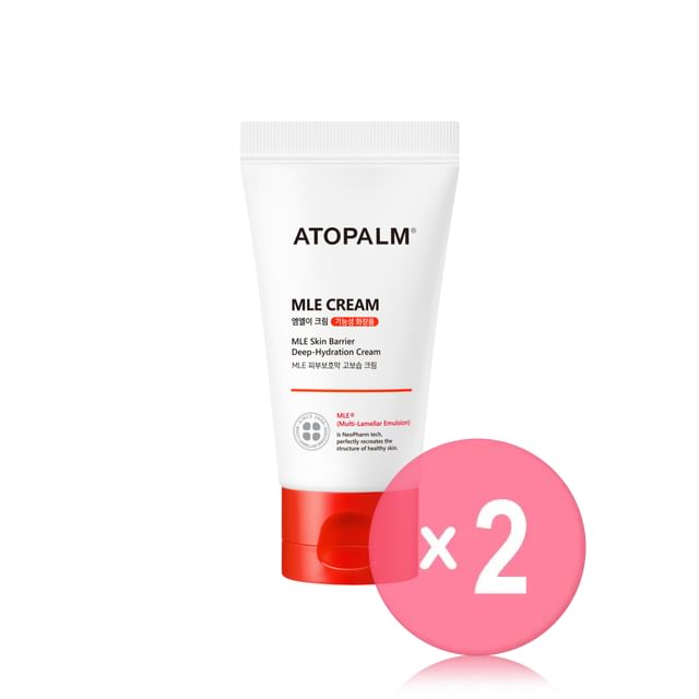 ATOPALM-MLE Cream Tube Type 2pcs Bundle Set