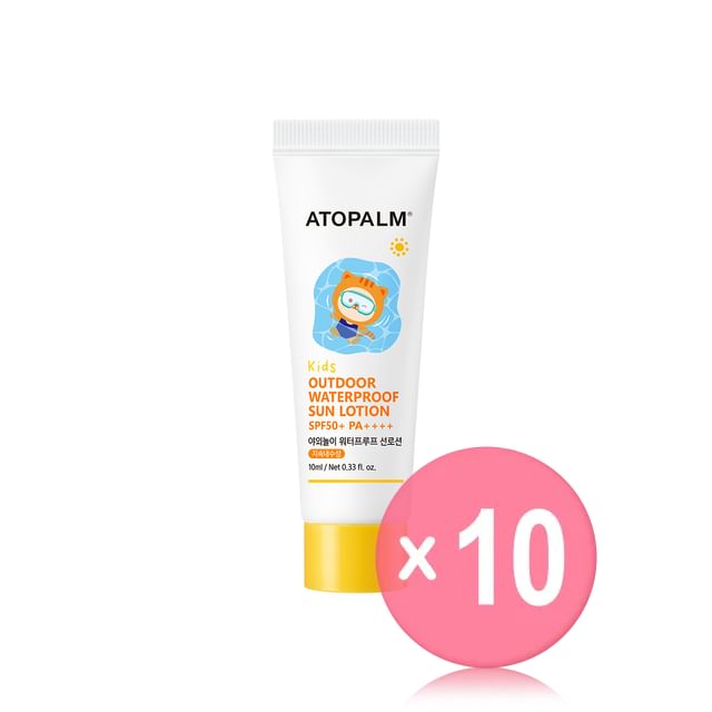 ATOPALM-Outdoor Waterproof Sun Lotion Mini 10pcs Bundle Set