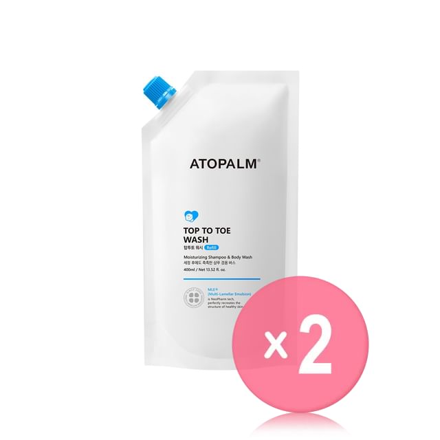 ATOPALM-Top To Toe Wash Jumbo Refill Only 2pcs Bundle Set