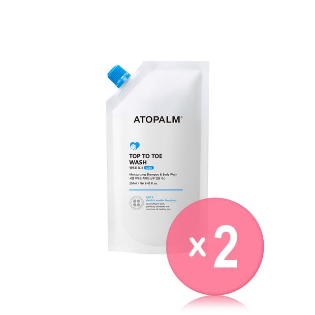 ATOPALM-Top To Toe Wash Refill Only 2pcs Bundle Set