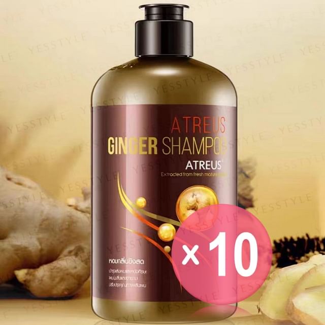 ATREUS-Ginger Shampoo 10pcs Bundle Set