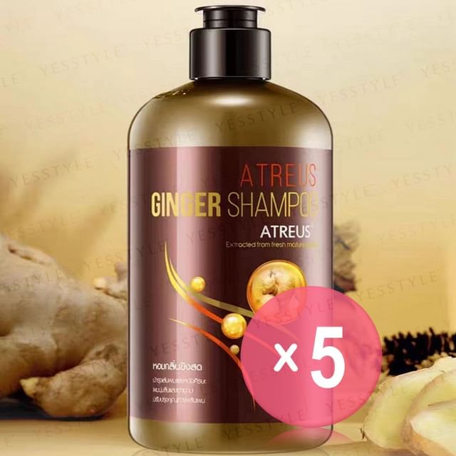 ATREUS-Ginger Shampoo 5pcs Bundle Set