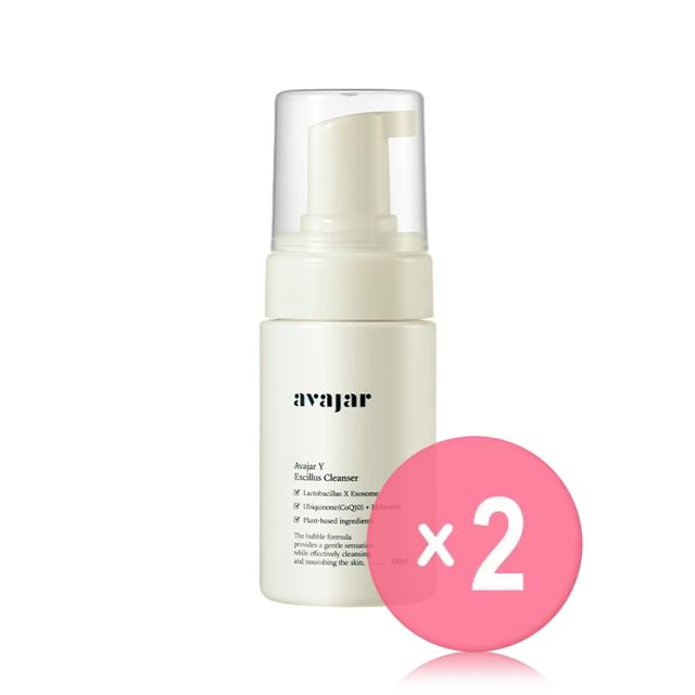 avajar-Y Excillus Cleanser 2pcs Bundle Set