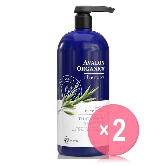 AVALON ORGANICS-Therapy Biotin B-Complex Thickening Shampoo 2pcs Bundle Set