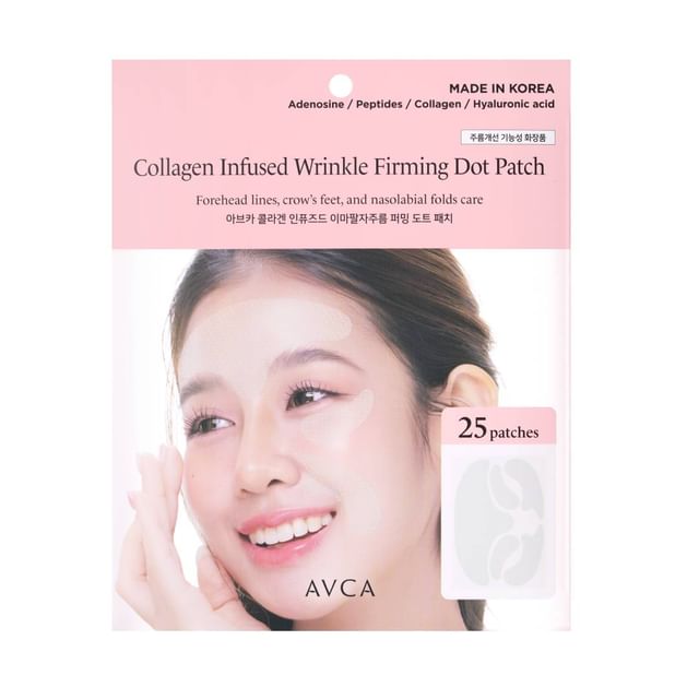AVCA-Collagen Infused Wrinkle Firming Dot Patch - Patch al Collagene