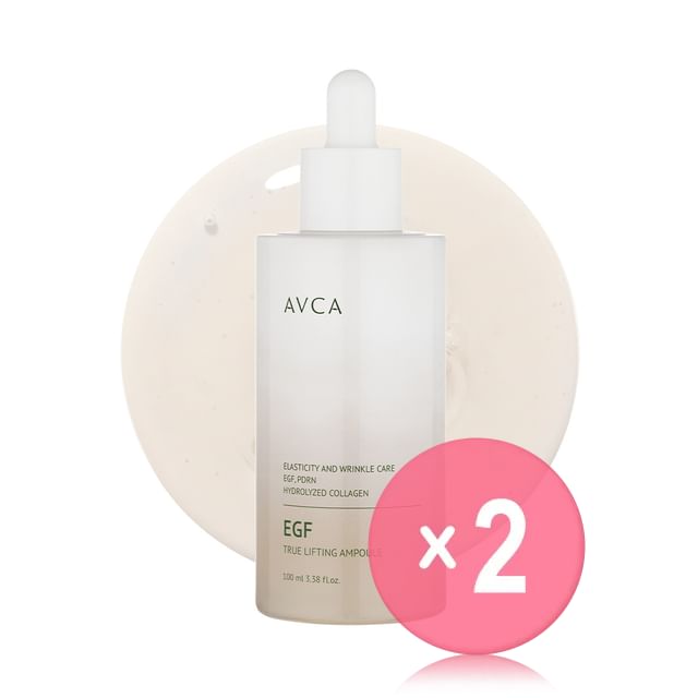 AVCA-EGF True Lifting Ampoule 2pcs Bundle Set