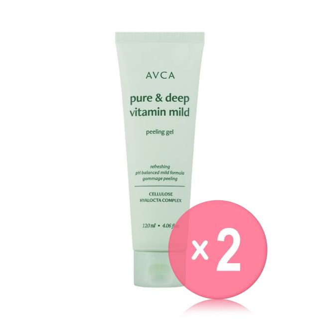 AVCA-Pure Deep Vitamin Mild Peeling Gel 2pcs Bundle Set