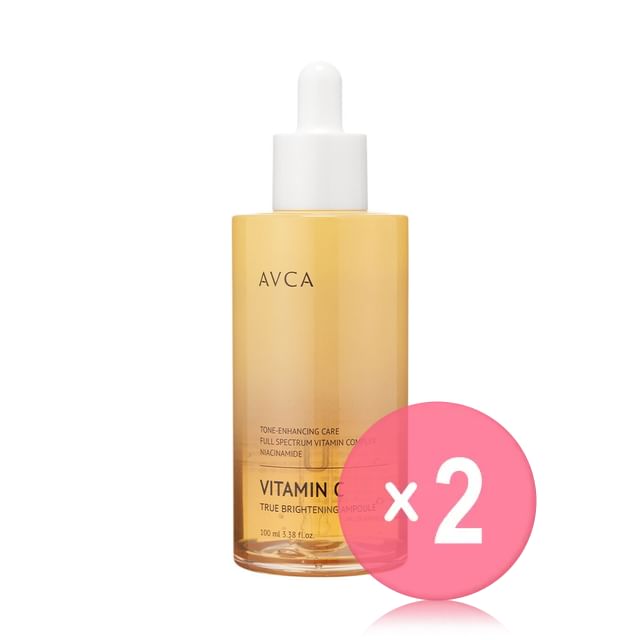 AVCA-True Brightening Vitamin C Ampoule 2pcs Bundle Set