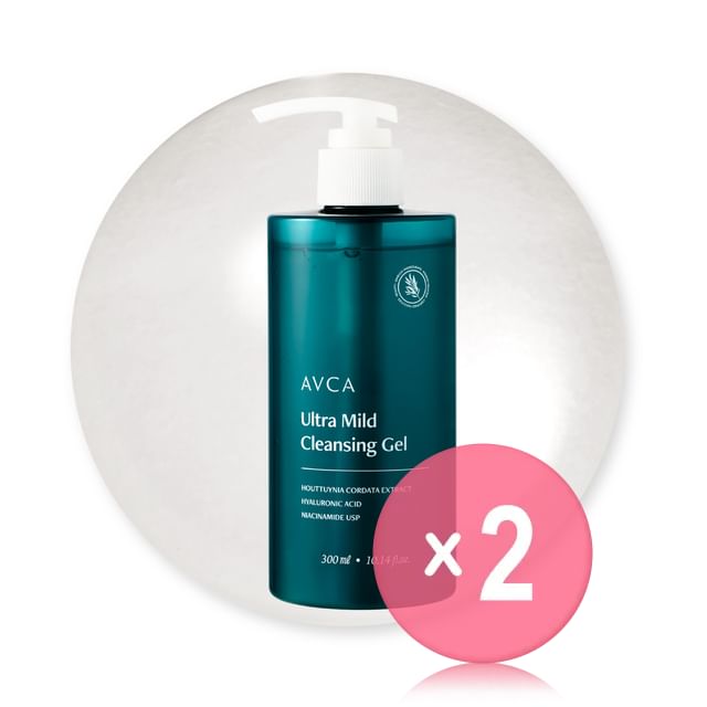 AVCA-Ultra Mild Cleansing Gel 2pcs Bundle Set