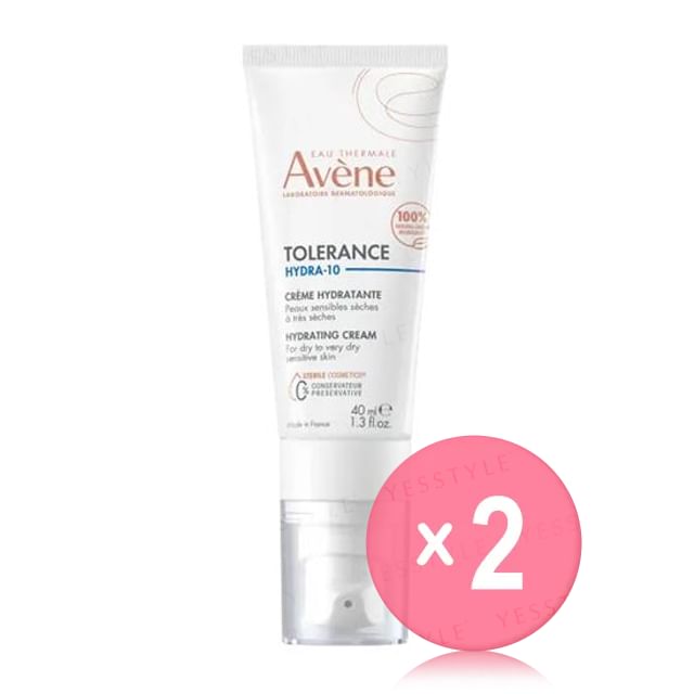 Avene-Tolerance Hydra-10 Hydrating Cream 2pcs Bundle Set