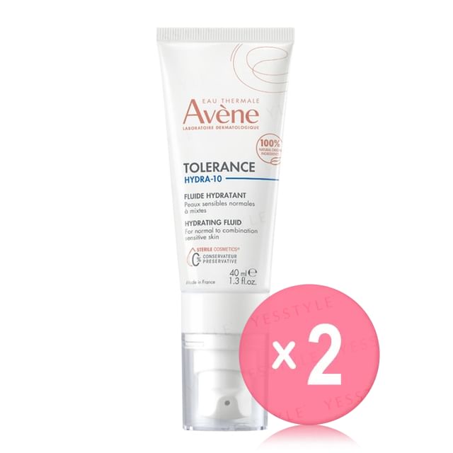 Avene-Tolerance Hydra-10 Hydrating Fluid 2pcs Bundle Set