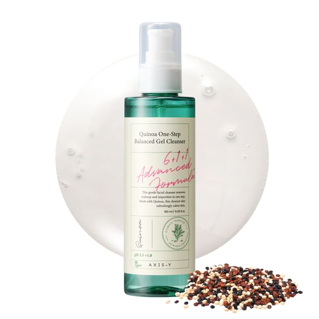AXIS-Y-Quinoa One Step Zrównoważony żel oczyszczający-180 Ml