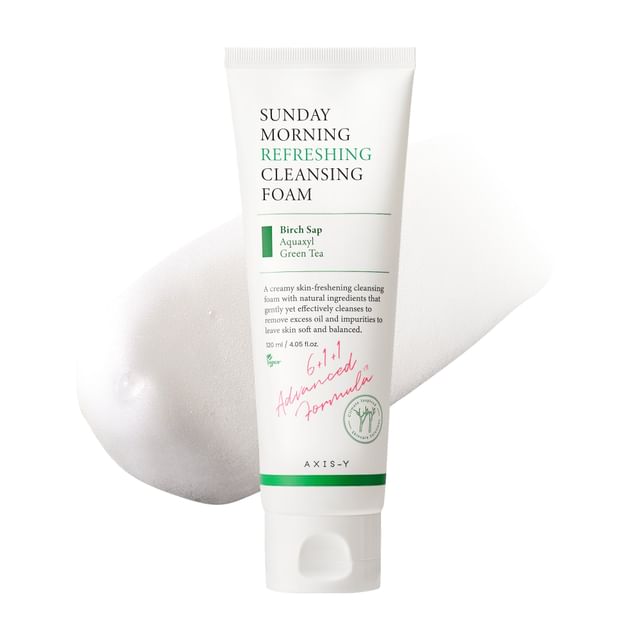 AXIS-Y-Sunday Morning Refreshing Cleansing Foam-120ml