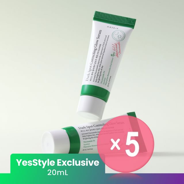 AXIS-Y-Kit de 5 Miniaturas de Sérum Iluminador Corretor de Manchas Escuras Exclusivo YesStyle-20 Ml X 5 Unid