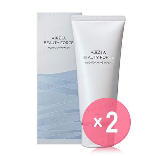 AXXZIA-Beauty Force Mud Foaming Wash 2pcs Bundle Set